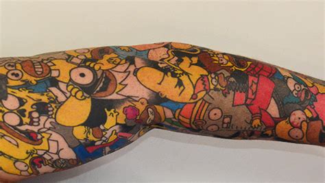 Guinness World Record For Homer Simpson Tattoos TIME
