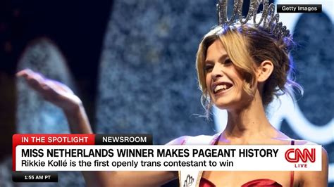 cnn on twitter rikkie kollé became the first openly trans pageant contestant to win the title