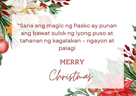 Best Christmas Message Tagalog And Greetings Collection