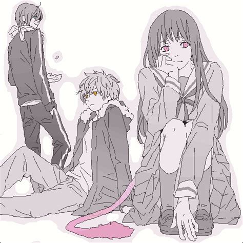 Yato Iki Hiyori And Yukine Noragami Drawn By Kai Dweep Danbooru