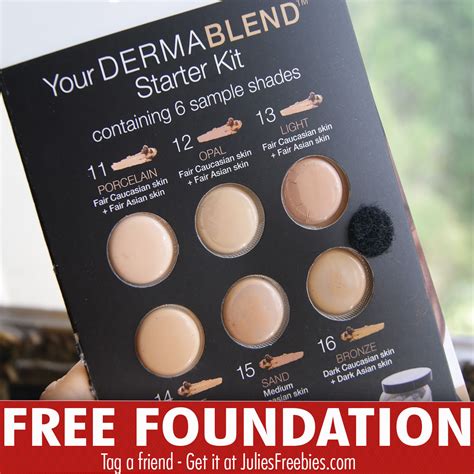 Free Dermablend Professional Foundation Samples Julies Freebies