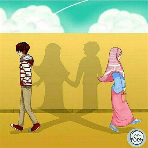 Pin By Saiyad Namira On ℓσνє ️ Anime Muslimah Anime Muslim Islamic Cartoon