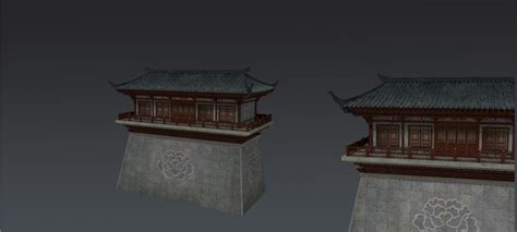 3d Model Chinese Ancient Architecture Turbosquid 1321074