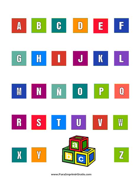 Letras Del Abecedario Para Imprimir Gratis Abecedario Para Imprimir