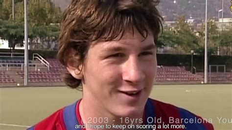 The Science Of A Young Messi Rare Footage Youtube
