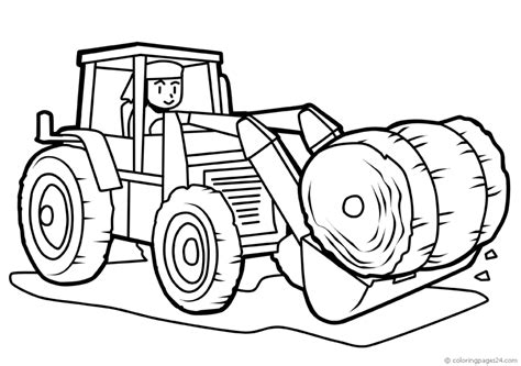 Traktor Kolorowanki Traktory Trekker Tracteur Trator Traktoren