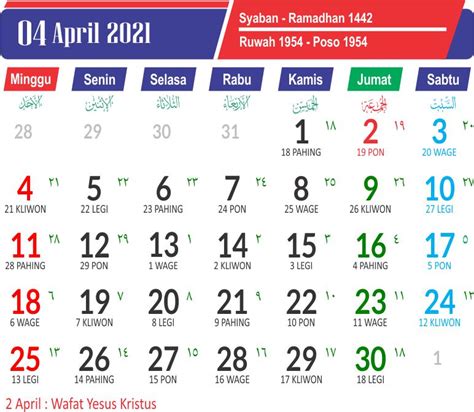 Pada setiap bulannya terdapat hari libur nasional yang ditandai dengan tanggal berwarna merah. Download Template Kalender Nasional + Jawa Lengkap 2021 - Gambar meme ucapan setiker Lucu