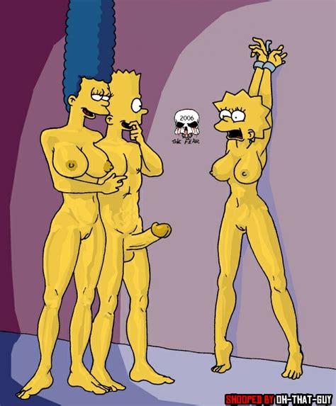 Rule 34 Bart Simpson Female Human Lisa Simpson Male Marge Simpson The Fear The Simpsons 492261
