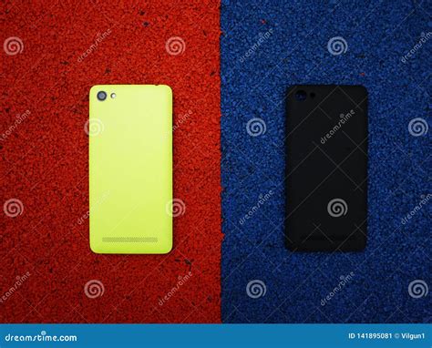 Smartphone With Android Operating System With Multi Colored Removable