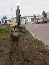 Images of Trenching For Electrical Conduit
