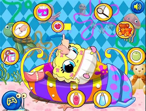 Spongebob Baby Caring Best Game For Little Girls Baby Games To Play