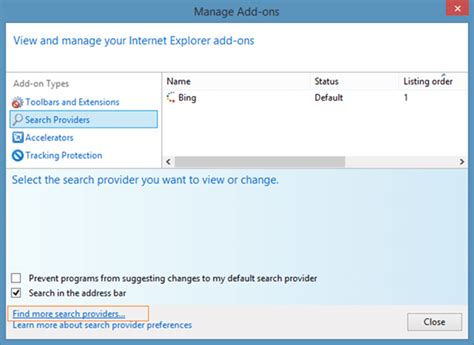 How to change from bing to goole. How To Change Internet Explorer Default Search Provider To ...