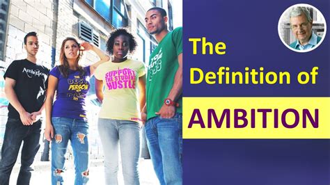 What Is The Definition Of Ambition 3 Illustrated Examples Youtube