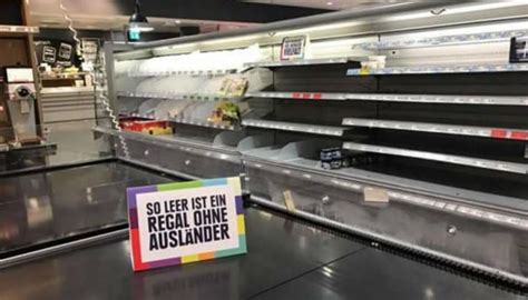 German Supermarket Removes All International Products For A Day Newshub