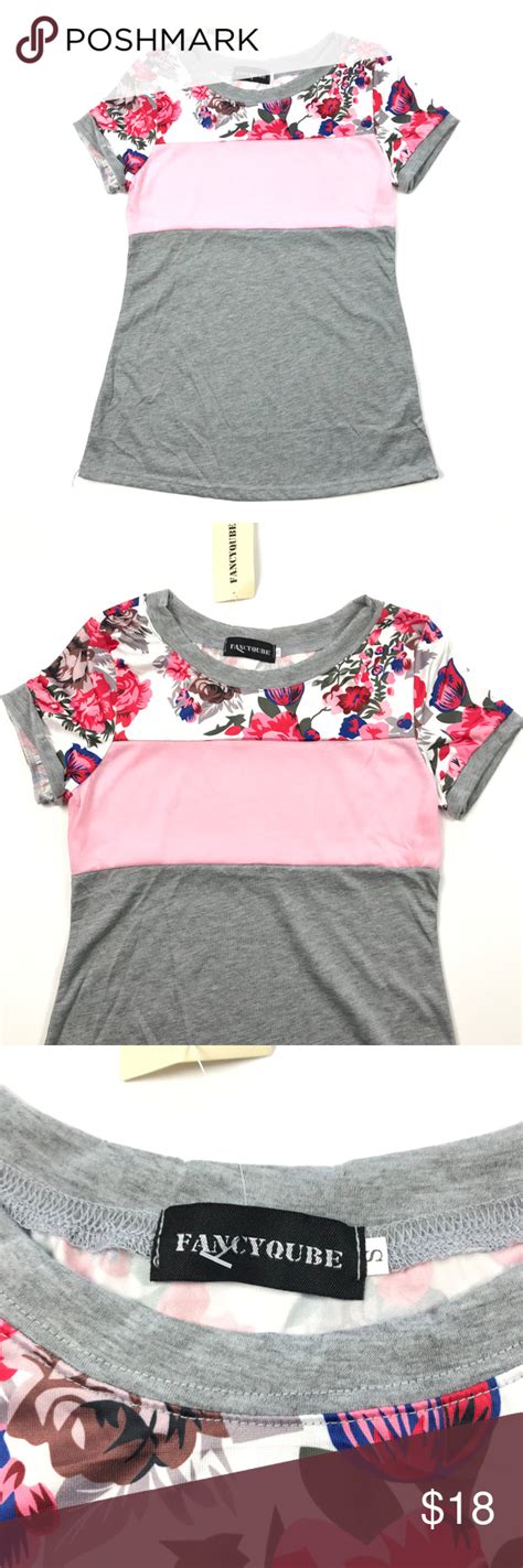 Fancyqube Floral Blouse Casual T-Shirt | Casual blouse, Casual t shirts, Casual
