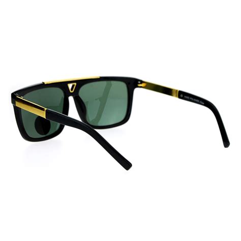 sa106 mens tempered glass lens mobster mafia flat top luxury gangster sunglasses ebay