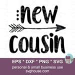 Cousin SVG Bundle Cut File Downloads For Silhouette SVG & Cricut