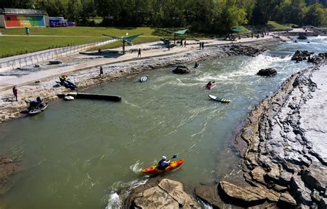 Woka Whitewater Park Welcomes First Day Thrill Seekers Near Watts