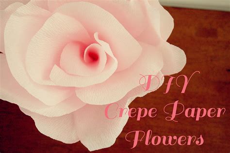 Buggie And Jellybean Diy Crepe Paper Flowers