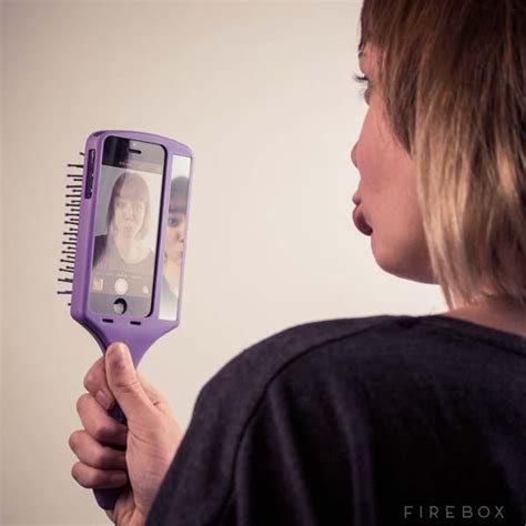 selfie brush iphone 5s case gadgetsin