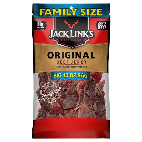 Jack Links Beef Jerky Original 10 Oz