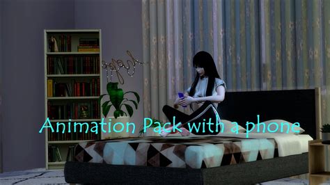 Sims 4 Animation Pack With A Phone Download By Grindana From