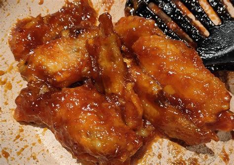 Cara membuat hidangan ini, kamu dapat menggunakan ayam bagian sayap, paha, maupun ayam fillet. Resep Ayam goreng kyochon homemade, ayam opa korea - Resep ...