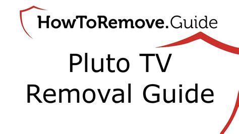 Available for windows, android, smart tv, ott devices pluto tv has some different sports option in a particular stadium. Remove Pluto TV - YouTube