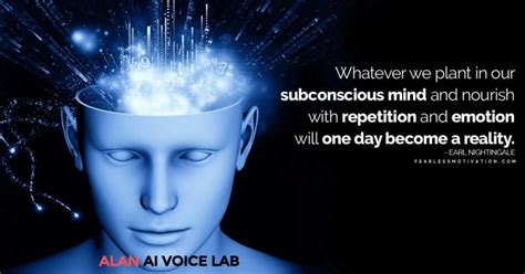5 Things You May Not Know About Your Subconscious Mind Alan Ai Voice Lab