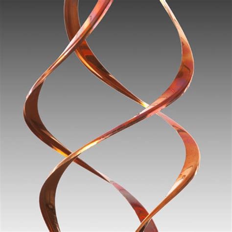Stanwood Wind Sculpture Kinetic Copper Spinner Lucky 8 Etsy