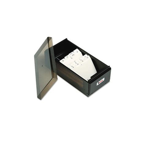 Create business card online that make an impression. Universal Business Card File Box w/Lid Holds 600 2-1/4 x 4 ...