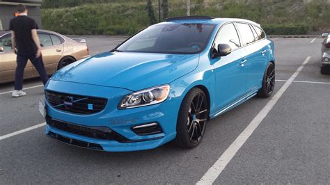 6 piston brembo brake callipers with ventilated discs, a 3' stainless steel exhaust that truly sings & polestar tuned. 2016 Volvo V60 Polestar | My first ever spotting of a ...