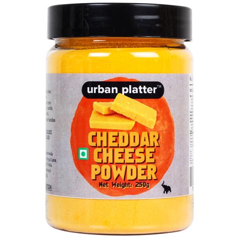 Urban Platter Cheddar Cheese Powder 250g Perfect For Pop Corn Making
