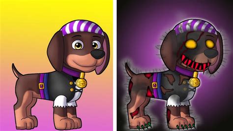 Paw Patrol Arrby As Horror Version Redesign Youtube