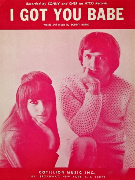 Visions Of Music — I Got You Babe Sonny And Cher 1965