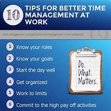 Work From Home Tips Time Management Images