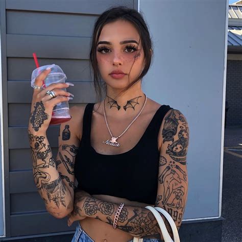 Keaton Belle ง •̀•́ง On Instagram “im 21 ” Neck Tattoos Women Tattoos For Women Female