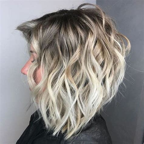 Curly Inverted Bob 25 Incredible Ombre Bob Hair Designs You Should See Thick Wavy Hair Thick