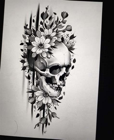Your Tattoo Is Gone Without A Trace In 60 Days Skull Tattoo Design