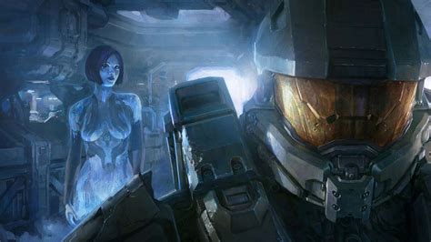 Wallpaper Halo Master Chief Cortana Screenshot Mecha Pc Game X Nightelf