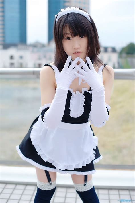 Sexy French Maid Japanese Girl Telegraph