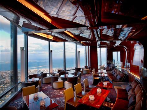 Burj Khalifa Top Floor Restaurant Atmosphere Dubai Twistedsifter