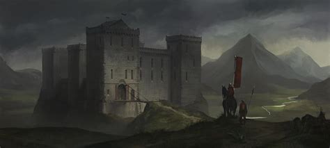 Castle Concept By Klauspillon On Deviantart
