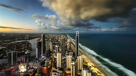 Hd Wallpaper Surfers Paradise City Of Gold Coast Cityscape Photo Q1