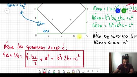 DemonstraÇÃo Do Teorema De PitÁgoras Youtube