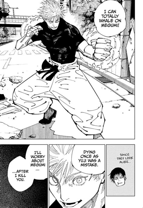 Jjk Ch 224 Gojo Vs Sukuna In 2023 Jujutsu Manga Art Manga