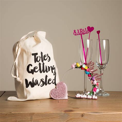 Hen Party Tote Bag T Set For The Bride To Be Hen Party Ts