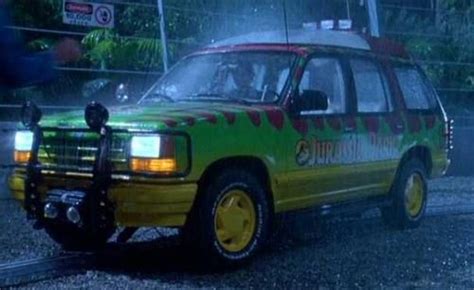 04 Ford Explorer Wglass Top Jurrasic Park Jurassic Park Movie