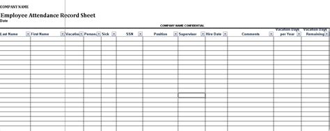 Employee attendance tracking template free download. Employee Attendance Calendar Sheet 2020 - Download in Excel