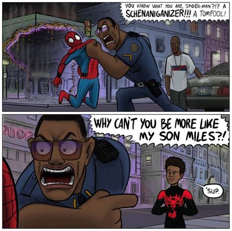 í🇦 🇸 🇸 🇮 Spiderman Into The Spiderverse 44 Funny Marvel